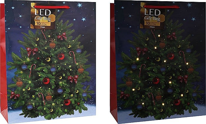 EU SACOSA CADOU CRACIUN CU LUMINITE LED 33*26*13CM 77664 [1]