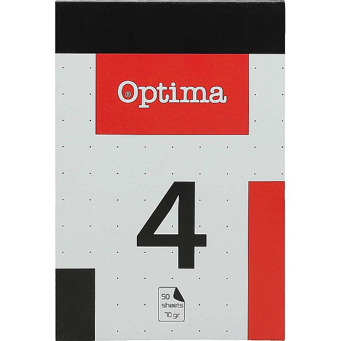 EU BLOC NOTES 93*146MM 70GR 50F CU PATRATE NR.4 21388 [1]