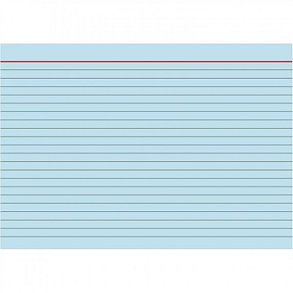 BR INDEX CARD A5 100/SET, DR, ALBASTRU 2250130 [2]