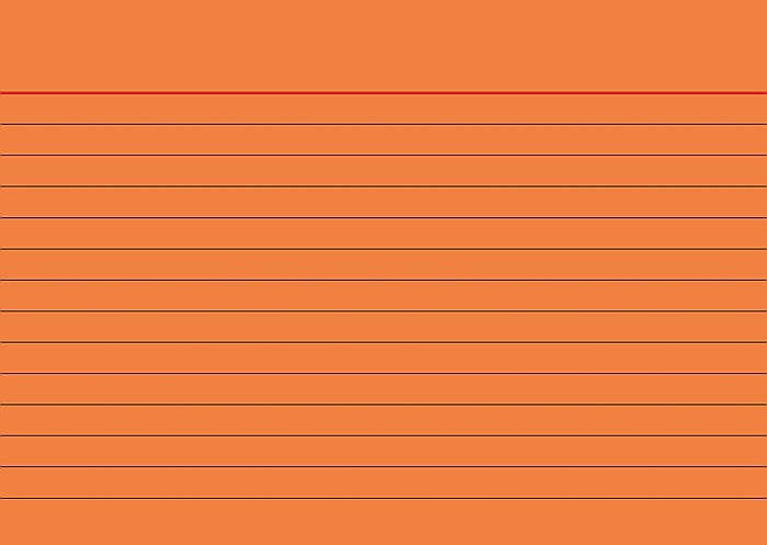 BR INDEX CARD A6 100/SET PORTOCALIU DR 2260140 [2]