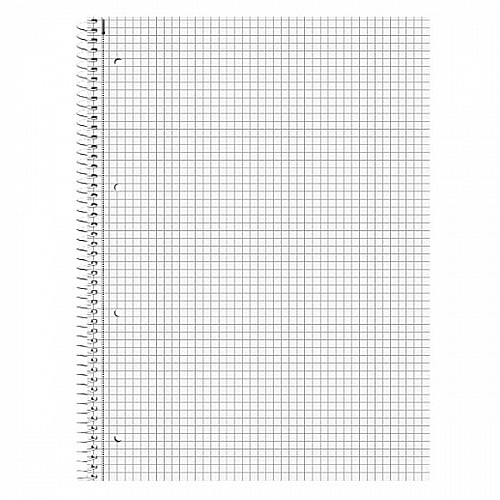 BR CAIET A4 80F SPIRA SI  PERFORATII ROSU PATRATELE 67942 [2]