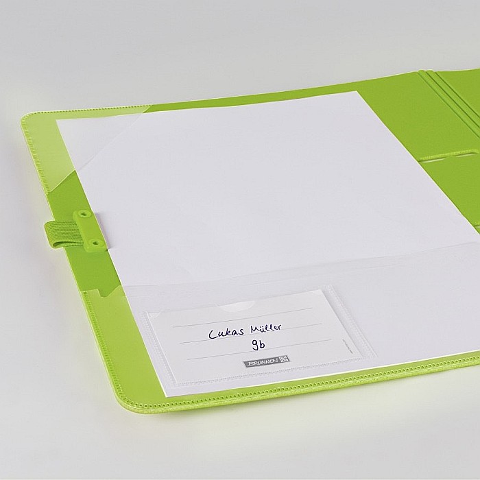 BR BIBLIORAFT A4 7 CM PP COLOR CODE VERDE KIWI 2042752 [3]