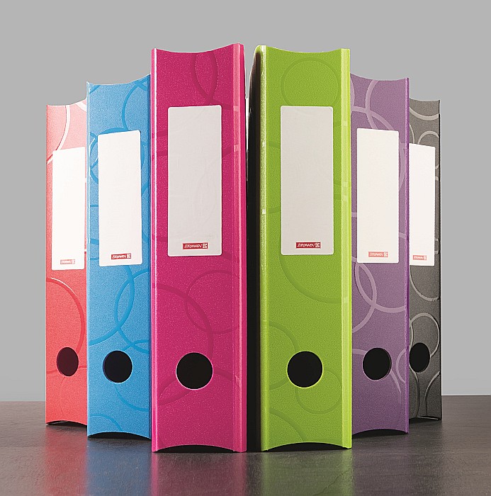 BR BIBLIORAFT A4 7 CM PP COLOR CODE ONIX 2042790 [5]