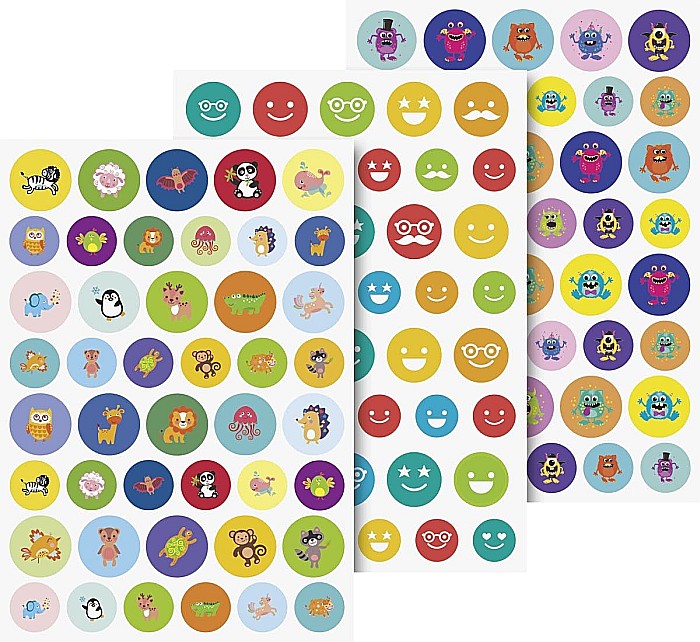 BR STICKERE RECOMPENSA 264/SET MOTIVE AMUZANTE 30575 [2]