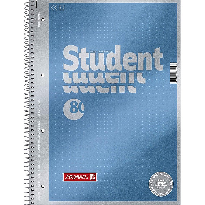 BR CAIET A4 80F SPIRA SI PERFORATII PREMIUM DOTS 67147 [1]