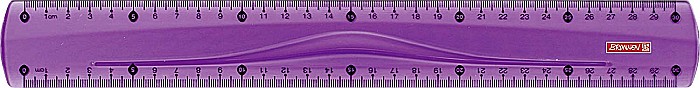 BR RIGLA 30CM BRUNNEN VIOLET COLOR CODE 4973060 [1]