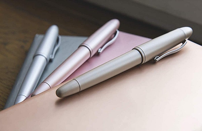 BR NOTES A5 192F KOMPAGNON ROSE GOLD METALIC CU ELASTIC DOTS 5554893 [11]