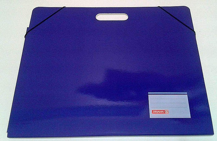 BR SERVIETA DOCUMENTE PLASTIC, A3, CU MANER, DIVERSE CULORI 47063 [3]