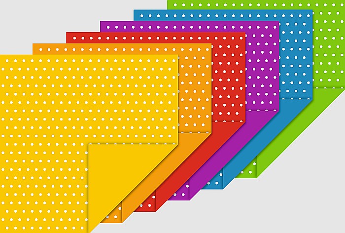 KP HARTIE ORIGAMI 15*15CM 70GR 66/SET MOTIV DOTS 4875552 [1]