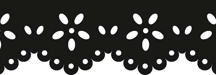 KP PERFORATOR DECORATIV PENTRU MARGINI HEYDA 1.5CM FLOARE 3687481 [3]