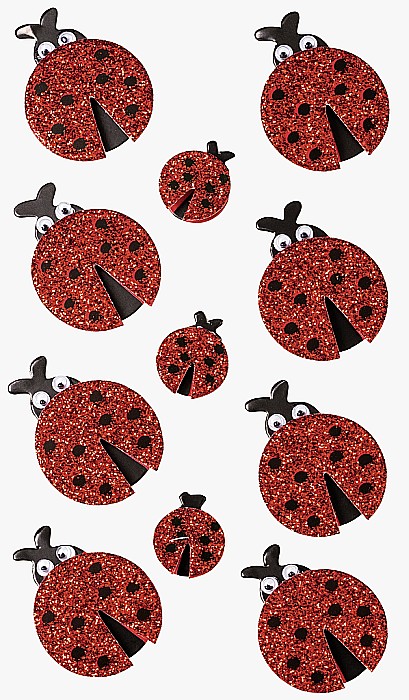 KP STICKER DECOR 7.5*16.5CM BUBURUZE 11 PCS 3780687 [1]