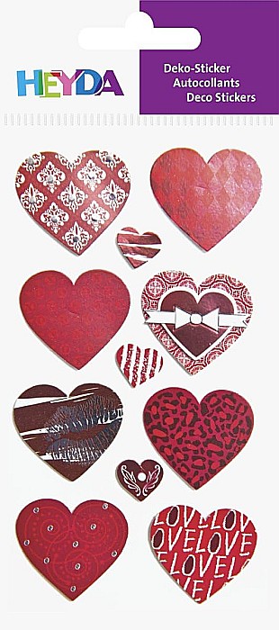 KP STICKER DECOR 7.5*16.5CM MIX INIMI 11 PCS 3780706 [1]