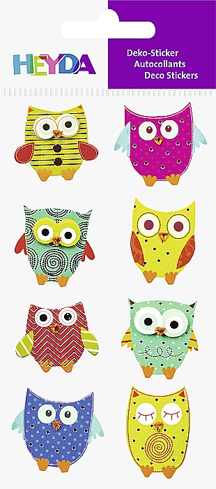 KP STICKER DECOR 7.5*16.5CM BUFNITE 8 PCS 3780713 [2]