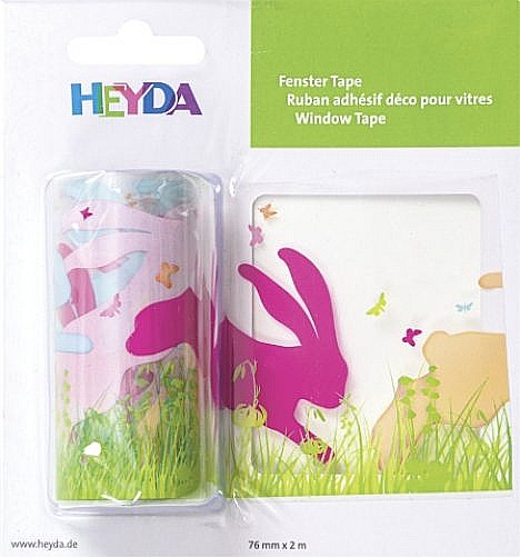 KP BANDA AUTOADEZIVA DECORATIVA FEREASTRA 200*7.5CM IEPURASI 3584486 [2]