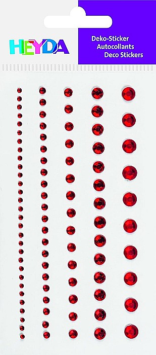 KP STICKER DECOR 7.5*16.5CM PIETRICELE ROSII 0.2-6MM 95 PCS 3782940 [2]