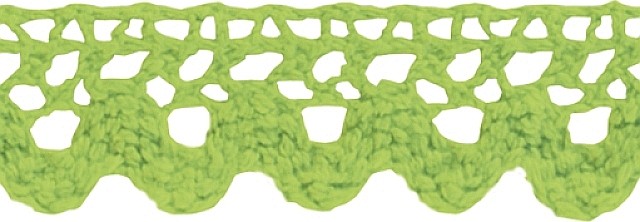 KP BANDA DECOR DANTELA AUTOADEZIVA 15MM*2M HEYDA VERDE 3584554 [2]