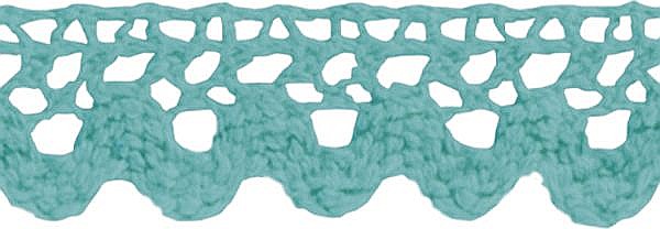 KP BANDA DECOR DANTELA AUTOADEZIVA 15MM*2M HEYDA TURQUOISE 3584556 [3]