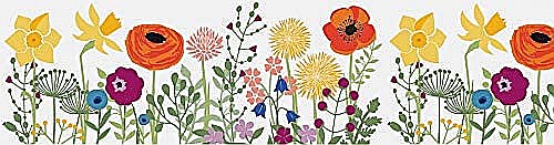 KP BANDA AUTOADEZIVA DECORATIVA FEREASTRA 200*7.5CM FLORI DE CAMP 3584477 [3]