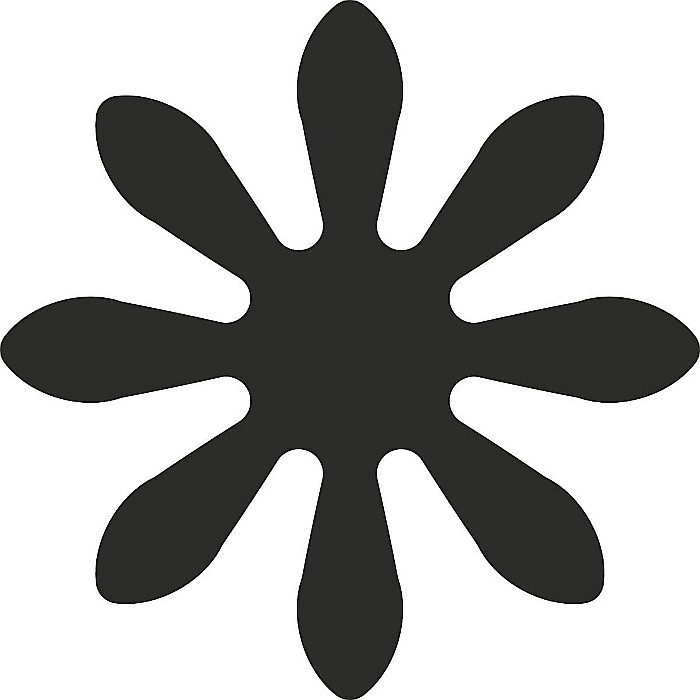 KP BRELOC MINI PERFORATOR DECORATIV HEYDA 1CM FLOARE 3687683 [2]