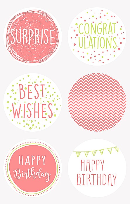 KP STICKERE LA MULTI ANI ROSU 6/SET HEYDA 3780801 [1]