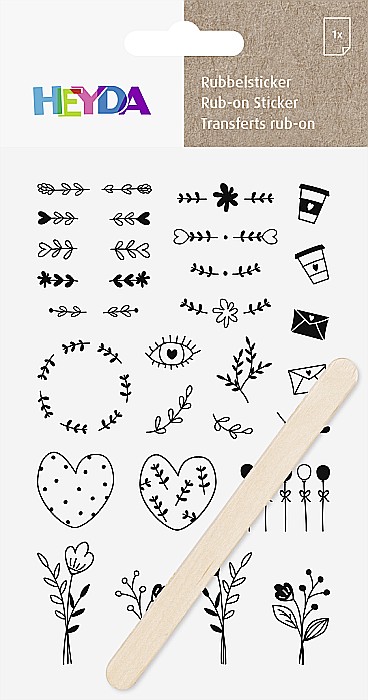 KP STICKERE TRANSFERABILE ORNAMENTE 10*19CM 3780910 [2]