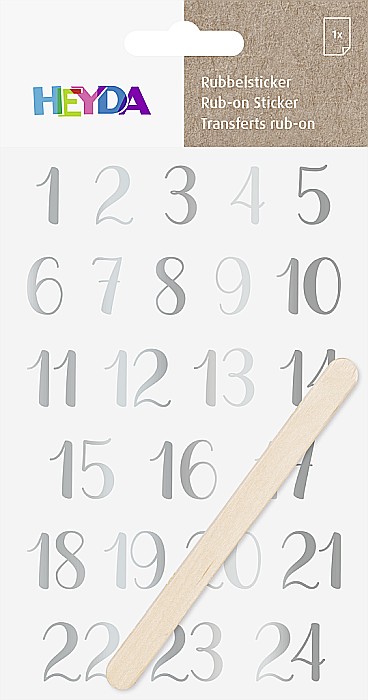 KP STICKERE TRANSFERABILE ADVENT ARGINTIU 10*19CM 3780949 [2]