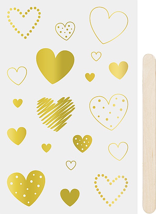 KP STICKERE TRANSFERABILE INIMI AURII 10*19CM HEYDA 3780960 [1]