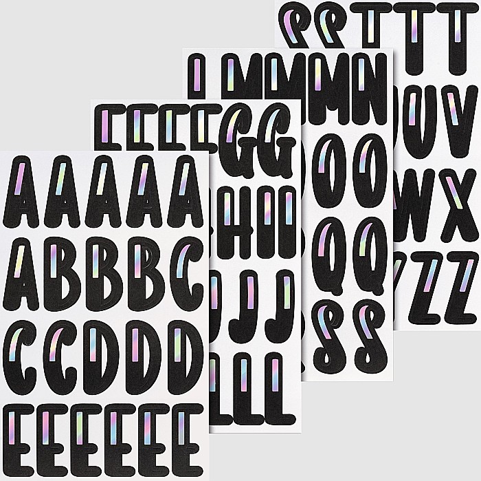 KP STICKERE ALFABET 6/SET HEYDA 3780824 [1]