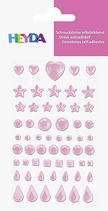 KP STICKER DECOR 7.5*14.8CM PIETRICELE ORNAMENTALE ROSE 58 PCS 4883348 [1]