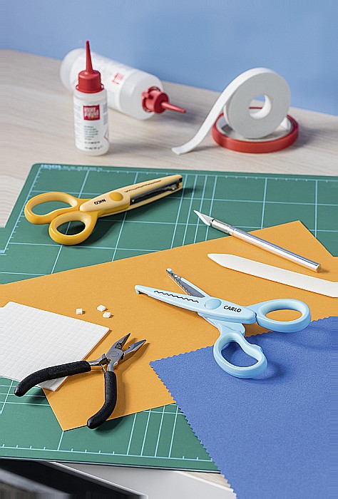 KP FOARFECA CREATIVA ZIG-ZAG CARLO ALBASTRU DESCHIS 4888001 [5]