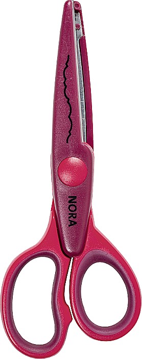 KP FOARFECA CREATIVA ZIG-ZAG NORA ROSU 4888008 [1]