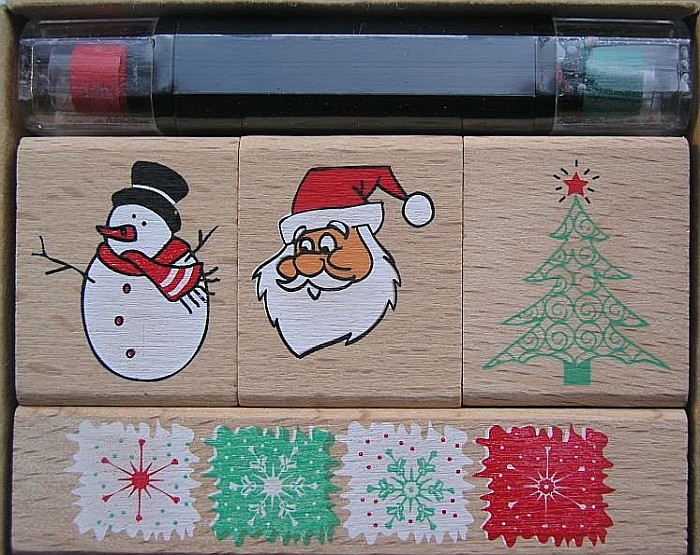 KP SET STAMPILE HEYDA ''Merry Christmas'' 4888482 [1]