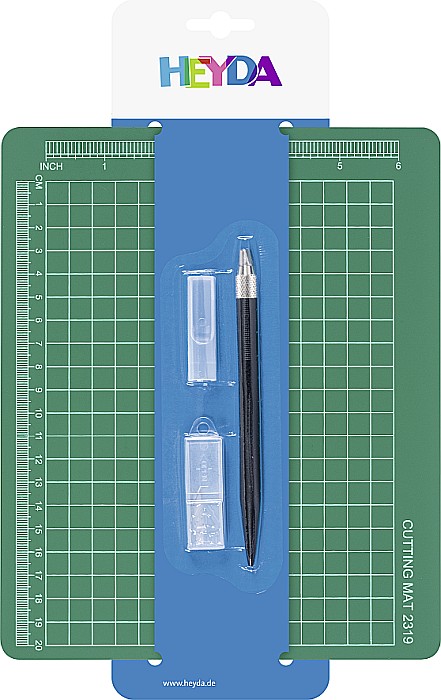 KP SET DE TAIERE, PLANSETA TAIERE A4 SI ACCESORII, 8 PCS/SET, VERDE 4889529 [2]