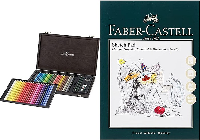 CUTIE LEMN 48 CREIOANE COLORATE POLYCHROMOS FABER-CASTELL FC110006 [2]