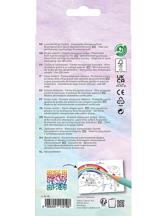 LEC CREIOANE COLORATE FABER-CASTELL UNICORN 10/SET+3 FC111219 [2]