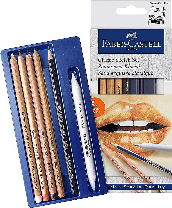 LEC CLASSIC SKETCK FABER-CASTELL 6/SET FC114004 [2]