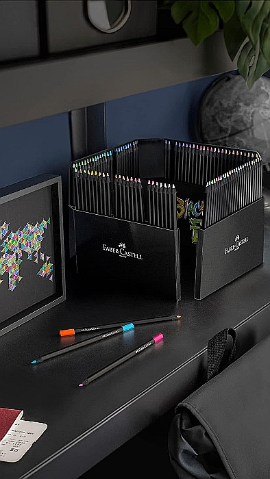 LEC CREIOANE COLORATE FABER-CASTELL BLACK EDITION 100/SET FC116411 [6]