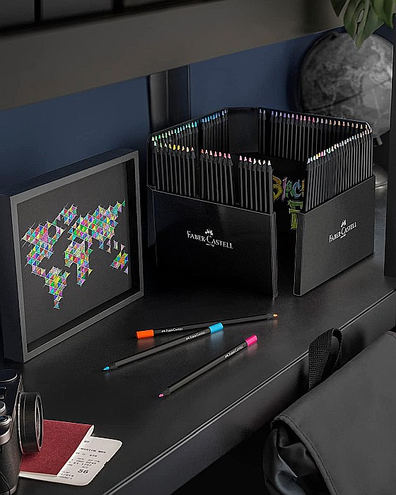 LEC CREIOANE COLORATE FABER-CASTELL BLACK EDITION 100/SET FC116411 [7]