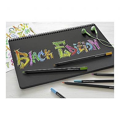 LEC CREIOANE COLORATE FABER-CASTELL BLACK EDITION 12/SET FC116412 [4]