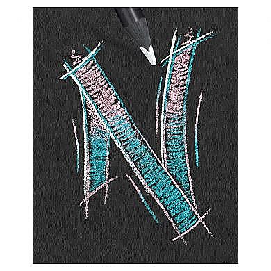 LEC CREIOANE COLORATE FABER-CASTELL BLACK EDITION 24/SET FC116424 [3]