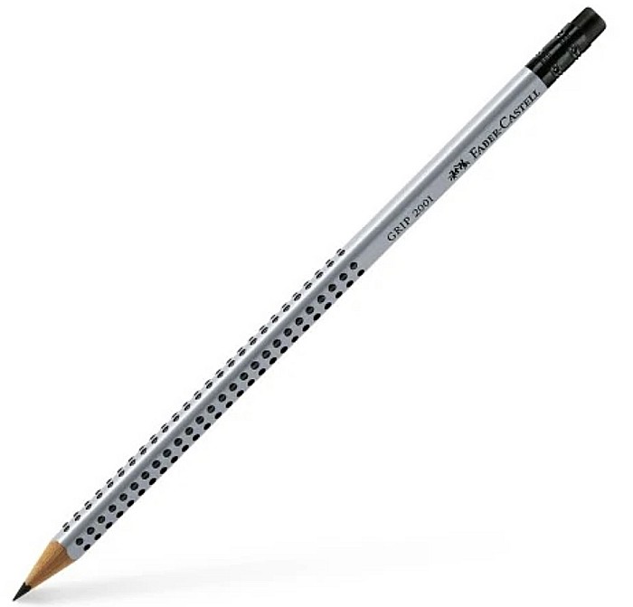 LEC CREION GRAFIT B GRIP 2001 FABER-CASTELL CU RADIERA FC117201 [1]