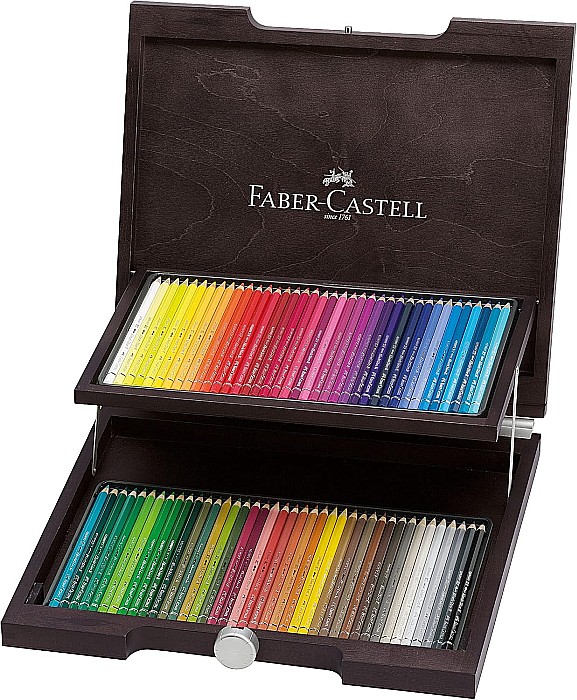 CUTIE LEMN 72 BUCATI CREIOANE ACUARELA ALBRECHT DURER FABER-CASTELL  FC117572SD [1]