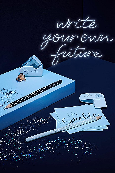LEC CREION FABER-CASTELL GRIP SPARKLE B SKY FC118251 [3]