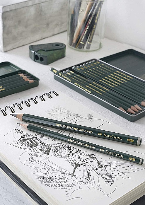 LEC CREION FABER CASTELL 9000 12/SET FC119065 CUTIE METAL [8]