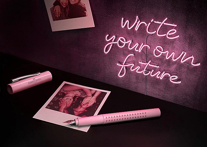 LEC STILOU FABER-CASTELL GRIP 2011 M FC140808 ROSE PAL 2024 [5]