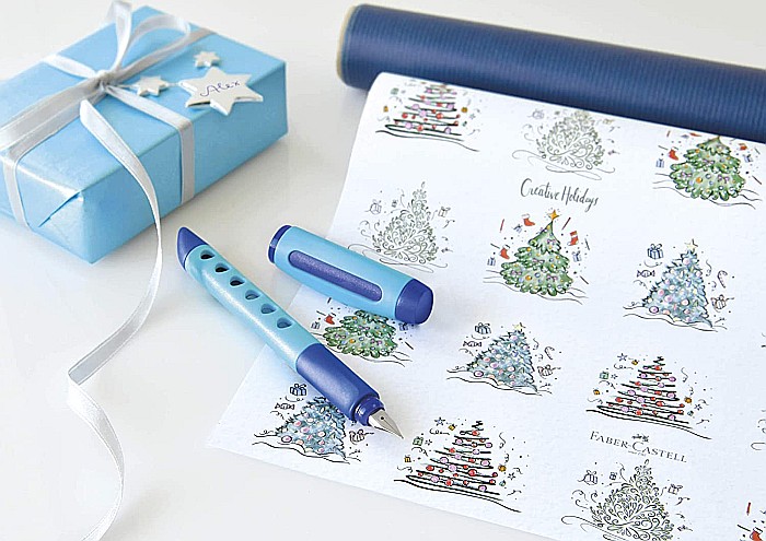 LEC STILOU SCOLAR FABER-CASTELL SCRIBOLINO STANGACI, ALBASTRU FC149849 [4]