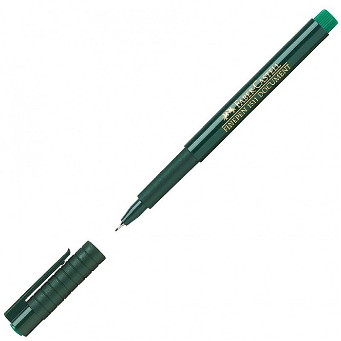 LEC FINELINER FABER-CASTELL FC151163 VERDE 0.4MM [1]
