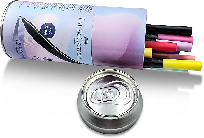 LEC FINELINER FABER -CASTELL GRIP 15/SET 0.4 MM DOZA METAL  FC151617 [4]