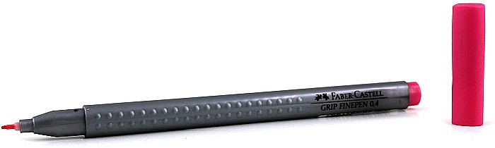 LEC FINELINER FABER-CASTELL GRIP ROZ 0.4MM FC151619 [3]