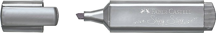 LEC TEXTMARKER FABER FC154661 SHINY SILVER METALIC [3]